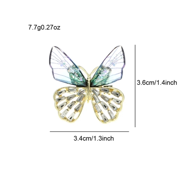 Butterfly Brooch - Picture 4 of 5